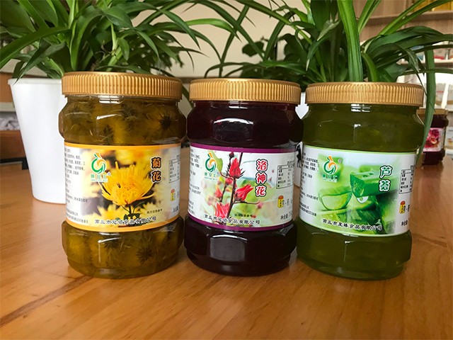 菊花花茶、洛神花花茶、蘆薈花茶
